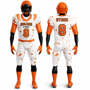 Tenue de football intégrale noire et verte à imprimé éclaboussures, avec maillot, pantalon à protections intégrées, gants et chaussettes, pour jeunes et adultes - Product Image 2