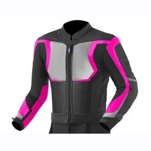 Pantalones de Motociclismo para Mujer, Color Negro y Rosa, Transpirables, con Protección, para Adultos, para Todas las Estaciones - Product Image 2