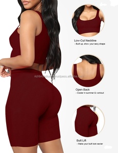 Conjunto de ropa de entrenamiento y yoga para mujer, novedad en ropa de entrenamiento, traje de gimnasio activo, ropa deportiva, ropa de entrenamiento, OEM y ODM - Product Image 6