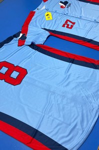 เสื้อเจอร์ซีย์ระบายความชื้นเสื้อเบสบอลปุ่มลงพิมพ์ซับลิเมชัน - Product Image 3