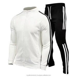 Vêtements de sport survêtements hommes survêtement joggeurs décontractés vêtements de sport à capuche vestes et pantalons 2 pièces ensembles Hip Hop course costume de sport - Product Image 4