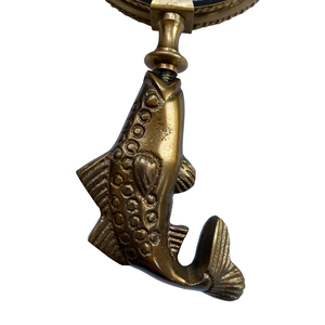 Loupe avec poignée en laiton en forme de poisson, loupe au design unique de poisson, style vintage, décoration de bureau, bibliothèque, salle d'étude - Product Image 4