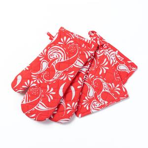 Guantes de Cocina Modernos 100% Algodón, Resistentes al Calor, Impermeables, Aptos para Lavavajillas, con Estampado Digital - Product Image 6