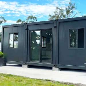 Maison Conteneur Modulaire Écologique à Prix Abordable, Maison Préfabriquée Tiny House sur Roues, Maison Conteneur à Emballage Plat pour l'Extérieur - Product Image 5