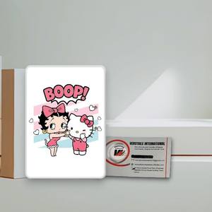 Herramientas Magnéticas Personalizadas para Extensiones de Pestañas con Diseño de Hello Kitty y Betty Boop, Nuevas Placas Acrílicas Cuadradas con Forma de Flor, Mariposa y Diamante - Product Image 3
