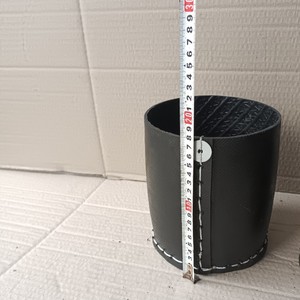 Organisateur de bureau cylindrique en caoutchouc fait main, style industriel, pour ateliers, conteneur de rangement pour articles divers - Product Image 4