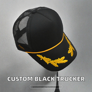 Gorra Trucker de Malla Bordada Personalizada, Ajustable con Cierre a Presión, Transpirable, para Verano, con Logotipo OEM, Venta al Por Mayor - Product Image 6