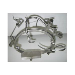 Ensemble de rétracteurs manuels de neurochirurgie de haute qualité Halo Leyla Mayfield Skull Clamp Head Circle Retractor Neuros, en vente en ligne - Product Image 5