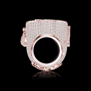 Anillo de Compromiso para Mujer con Diamante Sintético Cultivado en Laboratorio, Corte Brillante Aurum Diam, Color E, Certificado EGL, Chapado en Plata 925, de Lujo - Product Image 6