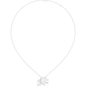 Collar con Colgante de Estrella de Moissanita en Oro Rosa para Mujer, Cadena de Eslabones - Product Image 5