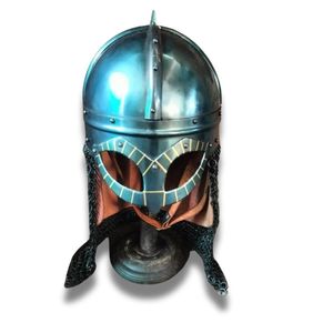 <b>Prime</b> Crafts International Early Medieval Viking Helmet High Carbon Steel Custom Color Industrial Grade Wearable Norse Warrior - Product Image 6
