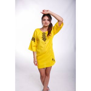 ชุดเดรสปักลายยูเครนสมัยใหม่ ของขวัญแท้สำหรับผู้หญิง ผ้าลินินนุ่ม ชุดเดรสยาวสำหรับวันหยุด ผ้าฝ้ายนุ่ม สวมใส่สบายสไตล์ยูเครน - Product Image 3