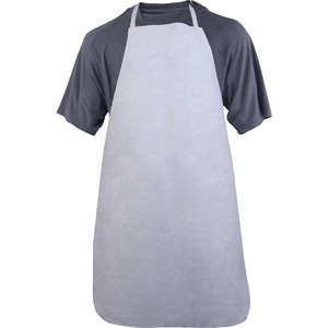 Premium Cowhide Split Leather Welding Apron Adjustable Buckle Heavy Duty Breathable Oil-Resistant <b>Fire</b> Resistant High Quality - Product Image 1