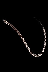 Cadena de eslabones cubanos Miami chapada en oro de 14k sobre plata 925, collar de eslabones tipo Curb de plata 925 para joyería de lujo para hombre, procedente de la India. - Product Image 4