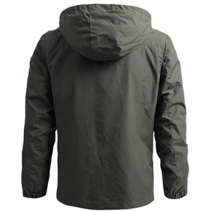 Custom Wind Jackets MenZip up Winter <b>Rain</b> <b>Coat</b> Waterproof Running Golf windbreak waterproof <b>rain</b> jacket snow jacket WINDBREAK - Product Image 3