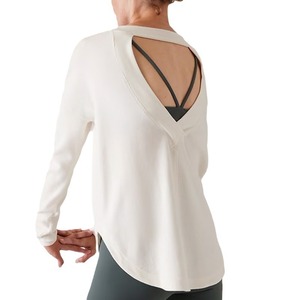 Camiseta de Yoga Holgada sin Mangas para Mujer, Transpirable, Ligera, de Secado Rápido, para Entrenamiento, Fitness, Deporte y Uso Casual - Product Image 1