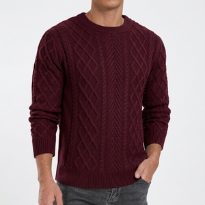 Maßgeschneiderter Argyle-Strickpullover für Herren im Diamantmuster, Preppy-Design für Campus und Freizeit, Private Label Bekleidung - Product Image 6