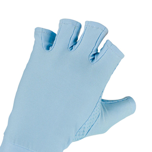 Gants de pêche d'été à demi-doigts personnalisés, protection UV 50+, légers, respirants, en tissu polyester, imperméables, compatibles écran tactile - Product Image 5