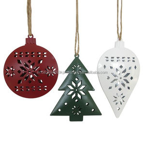 Adornos decorativos para árboles de Navidad, suministros de manualidades indias con forma creativa personalizada, decoración de jardín, adornos colgantes para árboles - Product Image 3