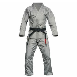Kimono de Jiu-Jitsu Brésilien (BJJ) OEM personnalisé, haut uniquement, 100 % coton prérétréci, conception monopièce à tissage simple - Product Image 6