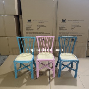 Location de chaise enfant en rotin faite à la main style bohème pour événements, mariages, fêtes, décorations d'anniversaire, accessoires de photographie - Product Image 4