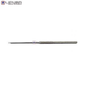 Cureta de oído con asa, instrumento ORL de 16 cm, herramienta quirúrgica de otología, instrumentos médicos profesionales para limpieza de oídos - Product Image 6