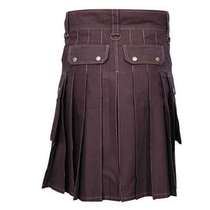 กิ๊ตส์สตรีแบบสก็อตสีน้ำตาล 6 กระเป๋า กิ๊ตส์แฟชั่นสไตล์สก็อต ชุดสก็อต 2026 - Product Image 3