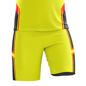 ชุดฟุตบอลพิมพ์ลายแบบซับลิเมชั่นสั่งทำพิเศษ ผลิตในปากีสถาน เสื้อและกางเกงขาสั้น ออกแบบเองได้ ระบายอากาศ แห้งเร็ว ชุดสำหรับทุกเพศ - Product Image 6