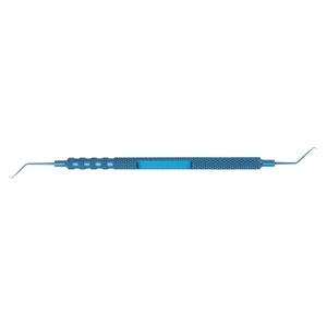 Instrument de chirurgie de la cataracte professionnel Nichamin Quick Chopper & Nucleus Pick, double extrémité, en titane, pour gaucher - Product Image 1