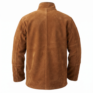 Chaqueta de Seguridad Industrial de Cuero Vacuno Reforzado de Primera Calidad, Resistente al Fuego, con Protección de Nivel JNM SAFETY - Product Image 2