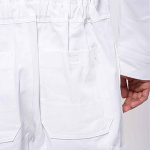 Combinaison de sécurité en coton avec bandes réfléchissantes, imperméable, pour travaux industriels et de construction, vêtements de travail résistants - Product Image 3