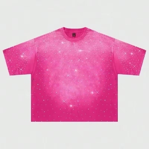 Trendy USA Rhinestone <b>T</b> Shirt Men Sparkle Bling Luxury Cotton Shirt Stylish Casual Streetwear Front <b>Back</b> Design - Product Image 5