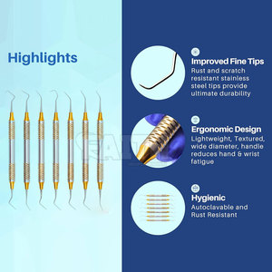 Gracey dentaire réutilisable de qualité supérieure, fabrication en usine, vente en ligne de Gracey dentaire - Product Image 3