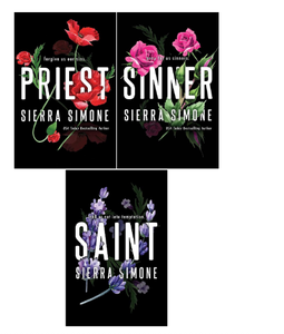 Collection de 3 livres de la série Sierra Simone Priest : Priest, Sinner, Saint – Romance contemporaine – Livres brochés - Product Image 2