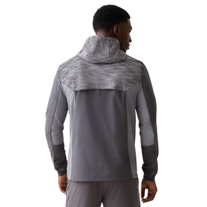 Men's Hooded Zip Up Windbreaker <b>Coat</b> with Two Utility Pockets - Product Image 3