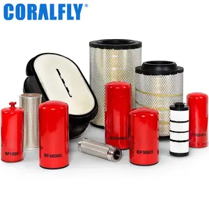 CORALFLY OEM camión lubricante motores filtro de combustible B1428 B7383 B7577 B495 B7177 para Baldwin filtro de aceite