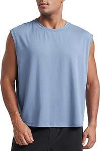 Camisetas Deportivas de Malla para Hombre de Alta Calidad, Secado Rápido, Transpirables, para Correr, Entrenamiento Atlético, sin Mangas, Camisetas Musculares - Product Image 2