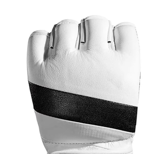 Guantes de MMA de Medio Dedo de Cuero PU Personalizados para Hombre Geo Brother Co, Antideslizantes, Transpirables, con Cierre de Gancho y Bucle, Etiqueta/Logotipo Totalmente Personalizables - Product Image 4