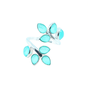 Anillo de Calcedonia Acuática de 5.0 Gramos, Elegante Accesorio de Joyería - Product Image 2