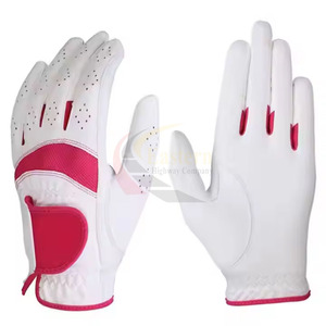 Gants de golf en cuir d'agneau Cabretta de haute qualité, main gauche, pour femmes et hommes, antidérapants, respirants, équipement sportif de luxe, cuir véritable - Product Image 5