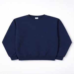 Sweat-shirt à col rond personnalisé pour homme - 280 GSM 80/20 Mélange coton/polyester - Sweat-shirt d'hiver uni - Product Image 6