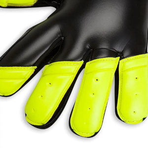 Professional Adjustable Unisex Football Goalkeeper <b>Gloves</b> with Finger Protection Thickened Leather - Product Image 4