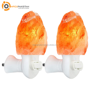 Lámpara de Pared Impex Pakistan Heart Night 2026, Tallada a Mano, Decoración Natural para el Hogar, Sal Rosa del Himalaya, Modo Flor, Buena Salud - Product Image 1