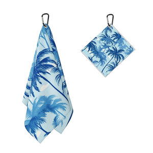 Serviette de golf en tissu absorbant de qualité supérieure, texture lisse, pour l'entretien et les soins de l'équipement de golf - Product Image 1