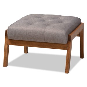Walnut Wood Upholstered Ottoman <b>Step</b> <b>Stool</b> Wholesale | Handcrafted India - Product Image 4