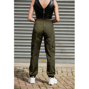 Eco-friendly Manufacturer top Quality Women Cargo Trousers Custom logo Casual wear Windproof Breathable Women Cargo Trousers - Product Image 4