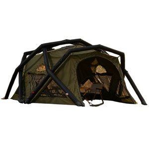 Carpa Pioneer Outdoors Air Bust de una habitación, de algodón, apertura rápida automática, para las cuatro estaciones, tipo tubo, resistente al agua, para 3-4 personas - Product Image 1