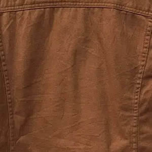 Outdoor Adventure Essential Solid Brown Embroidered Button-down Placket Cropped Jean <b>Jacket</b> Custom <b>Men's</b> Relaxed Fit Vintage - Product Image 5