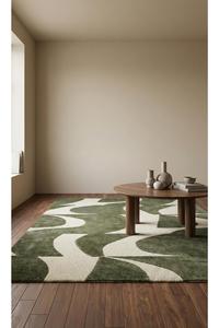Top Quality Handmade Hand Tufted Abstract High Pile Premium Quality Extra <b>Thick</b> Pet Friendly Eco Friendly Area Rug - Product Image 4