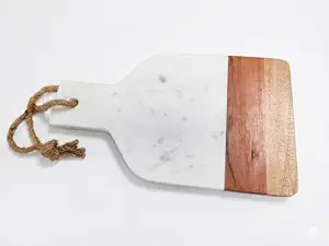 FAIZA CRAFT New Design Handmade Mango <b>Wood</b> Rectangle Chopping Board 1.5cm Thick Dishwasher Safe Unique End Grain Model FC-822 - Product Image 4